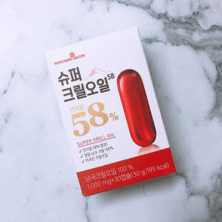 메이준뉴트리 슈퍼 크릴 오일58 1000mg x 30캡슐 — 5점을 준 리뷰어가 2020년 2월 올린 사용 사진