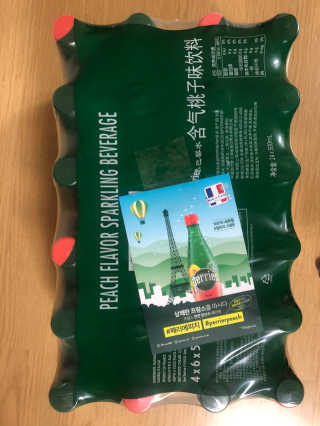 페리에 피치 500ml PET — 5점을 준 리뷰어가 2019년 11월 올린 사용 사진