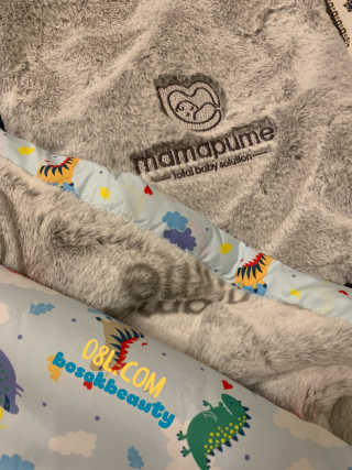 마마푸메 mamapume Baby_Kids 야외 담요 _ 웨어러블 — 5점을 준 리뷰어가 2018년 10월 올린 사용 사진