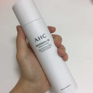 AHC 에이 에이치 씨 미니멀 10 워터리 에센스 — 4.5점을 준 리뷰어가 2018년 12월 올린 사용 사진