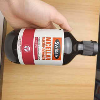 SWISSE 스위스 미셀라 메이크업 리무버 — 5점을 준 리뷰어가 2019년 12월 올린 사용 사진