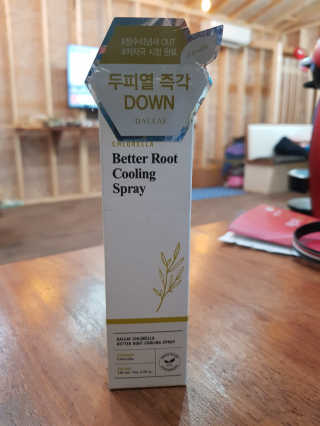 달리프 클로렐라 베러 루트 쿨링 스프레이 100ml — 5점을 준 리뷰어가 2019년 7월 올린 사용 사진