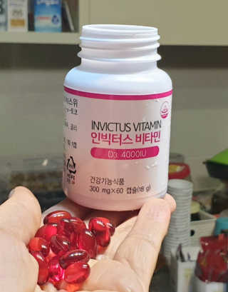 라플레 고함량 인빅터스 비타민D3 4000IU — 5점을 준 리뷰어가 2019년 9월 올린 사용 사진