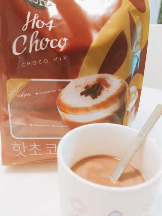 (주)쟈뎅 쟈뎅 까페모리 핫초코 50개입 — 5점을 준 리뷰어가 2017년 12월 올린 사용 사진