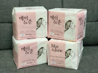 메이앤준 소프트맥스 생리대 — 5점을 준 리뷰어가 2019년 4월 올린 사용 사진