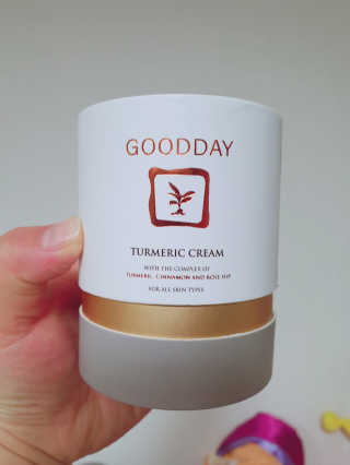 GoodDay Skincare GoodDay 강황크림 50g — 5점을 준 리뷰어가 2019년 12월 올린 사용 사진