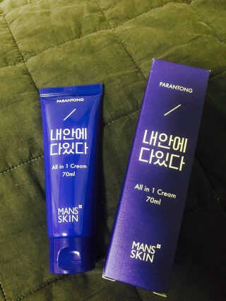 맨즈스킨 파란통 내안에다있다 — 4.5점을 준 리뷰어가 2018년 3월 올린 사용 사진