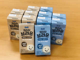 헤이미스터브라운 [매일유업] 헤이 미스터브라운 12개입 — 4점을 준 리뷰어가 2019년 8월 올린 사용 사진