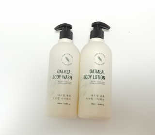 (주)에네스티 내추럴 촉촉  오트밀 바디로션 500ml — 5점을 준 리뷰어가 2019년 8월 올린 사용 사진