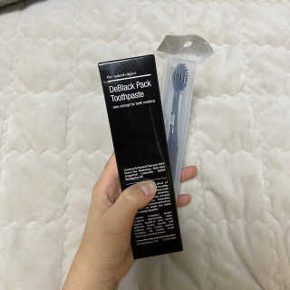 the naked object 디블랙팩치약 디블랙칫솔 세트 — 5점을 준 리뷰어가 2020년 1월 올린 사용 사진