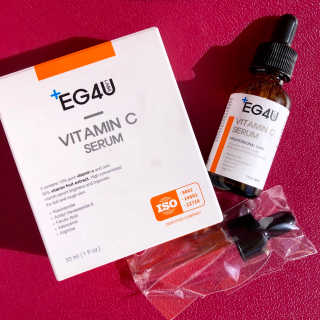 eg4u 이지포유 비타민 C 세럼 — 5점을 준 리뷰어가 2018년 8월 올린 사용 사진