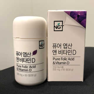 네츄럴굿띵스 퓨어 락토 철분 60일분 — 5점을 준 리뷰어가 2018년 2월 올린 사용 사진