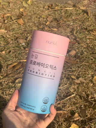 눈길 프로바이오틱스 눈길 콜라겐 프로바이오틱스 — 5점을 준 리뷰어가 2019년 11월 올린 사용 사진