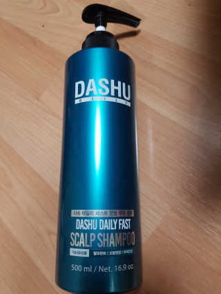 다슈코리아 다슈 데일리 패스트 한방 두피 샴푸 500ml — 4.17점을 준 리뷰어가 2018년 2월 올린 사용 사진