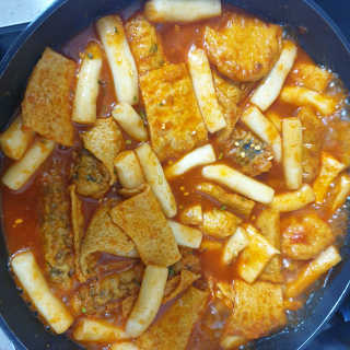 화곡미담 옛날 떡볶이 — 5점을 준 리뷰어가 2020년 3월 올린 사용 사진