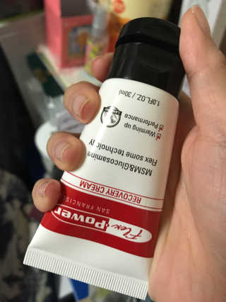 플렉스파워에이더블유에스 리커버리크림 30ml — 5점을 준 리뷰어가 2017년 9월 올린 사용 사진