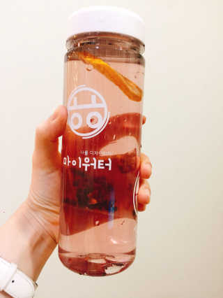 ㅎㅎ마이워터 ㅎㅎ 마이워터 과일워터팩+전용보틀_레몬오렌지 — 3.5점을 준 리뷰어가 2017년 9월 올린 사용 사진