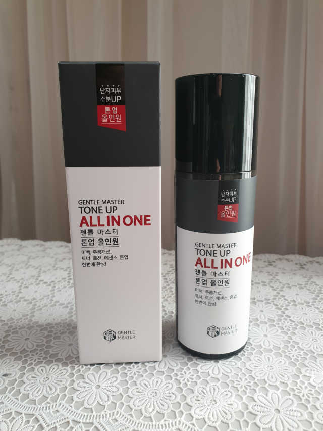 젠틀마스터 톤업올인원 150ml 리뷰 사진