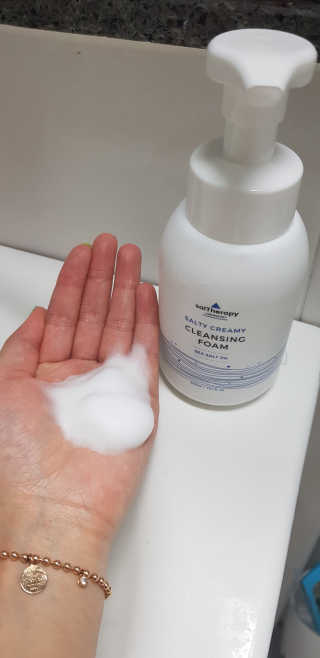 솔테라피 솔티 크리미 클렌징폼 300ml — 4점을 준 리뷰어가 2019년 4월 올린 사용 사진
