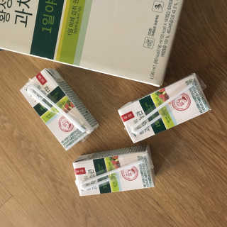 이롬 황성주의 과채습관 1일 야채 과일 주스 랜덤 세트 — 5점을 준 리뷰어가 2018년 7월 올린 사용 사진