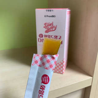 프롬바이오 다이어트엔와일드망고 젤리 — 1점을 준 리뷰어가 2020년 1월 올린 사용 사진