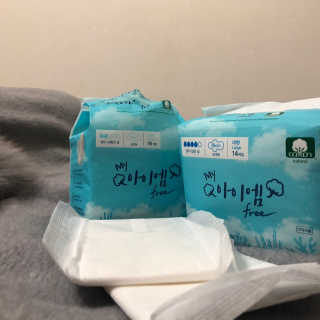 보타메디 마이아이엠 생리대 — 3.5점을 준 리뷰어가 2018년 12월 올린 사용 사진