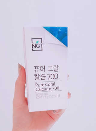 네츄럴굿띵스 퓨어 코랄 칼슘 700 30일분 — 5점을 준 리뷰어가 2018년 5월 올린 사용 사진