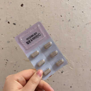 라이프에버퓨어 철분 비타민C — 4점을 준 리뷰어가 2019년 1월 올린 사용 사진