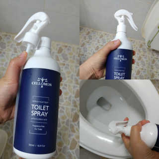 셀로몬 토일렛 스프레이 500ml — 5점을 준 리뷰어가 2018년 5월 올린 사용 사진