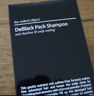 the naked object [탈모볼륨샴푸] 디블랙 팩 샴푸 — 5점을 준 리뷰어가 2019년 12월 올린 사용 사진