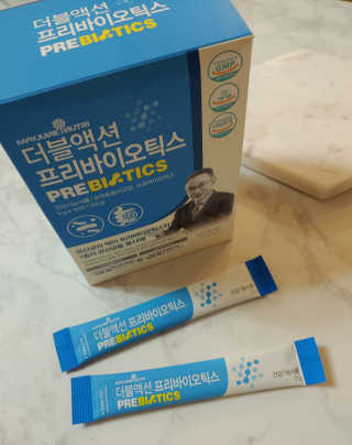 메이준뉴트리 이승남 원장의 더블액션 프리바이오틱스 — 5점을 준 리뷰어가 2020년 3월 올린 사용 사진