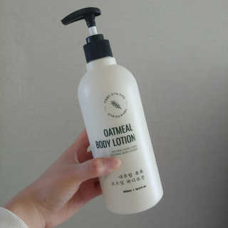 (주)에네스티 내추럴 촉촉  오트밀 바디로션 500ml — 4점을 준 리뷰어가 2020년 3월 올린 사용 사진