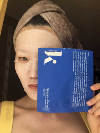 키노닉스 Querencia_Flawless 마스크팩 — 5점을 준 리뷰어가 2019년 4월 올린 사용 사진