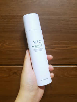 AHC 에이 에이치 씨 미니멀 10 워터리 에센스 — 3.83점을 준 리뷰어가 2018년 12월 올린 사용 사진