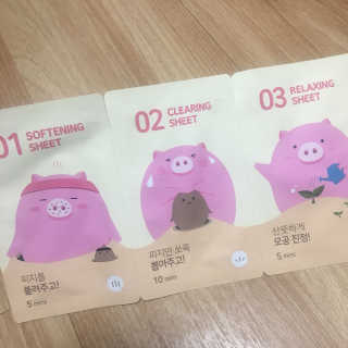 미팩토리 3단 돼지코팩 3매입 X 2 — 4점을 준 리뷰어가 2018년 2월 올린 사용 사진