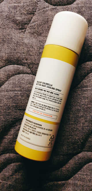 달리프 클로렐라 베러 루트 쿨링 스프레이 100ml — 5점을 준 리뷰어가 2019년 6월 올린 사용 사진