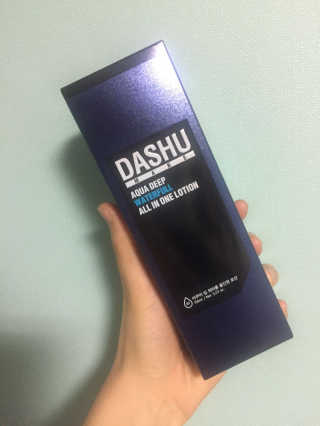 다슈코리아 다슈 맨즈 아쿠아 딥 워터풀 올인원 로션 — 5점을 준 리뷰어가 2018년 2월 올린 사용 사진
