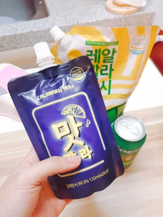 [바로푸드] 레알깔라만시1팩 + 맛깔라5팩 + 보틀1병 — 5점을 준 리뷰어가 2019년 8월 올린 사용 사진