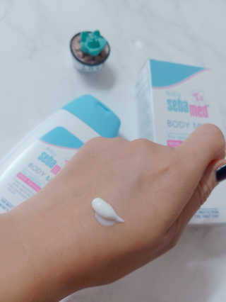 세바메드 베이비 바디밀크 200ml — 5점을 준 리뷰어가 2019년 12월 올린 사용 사진