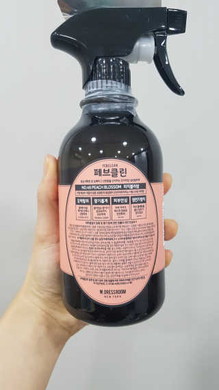 더블유드레스룸 페브클린 500ml — 4점을 준 리뷰어가 2018년 11월 올린 사용 사진
