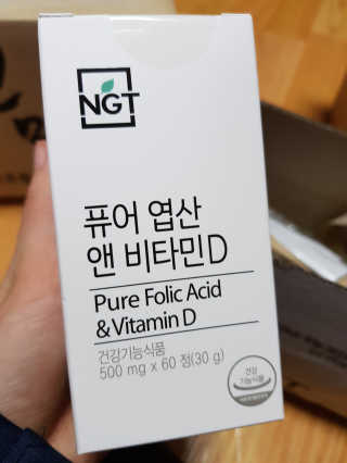 네츄럴굿띵스 퓨어 락토 철분 60일분 — 5점을 준 리뷰어가 2018년 1월 올린 사용 사진