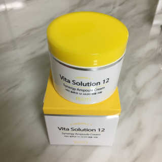 지고트 비타솔루션12 시너지 앰플 크림 100ml — 4.5점을 준 리뷰어가 2019년 7월 올린 사용 사진