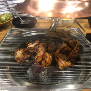 [춘여닭숯불닭갈비] 닭갈비 무한 2인+치즈퐁듀+음료수 — 3.5점을 준 리뷰어가 2019년 7월 올린 사용 사진