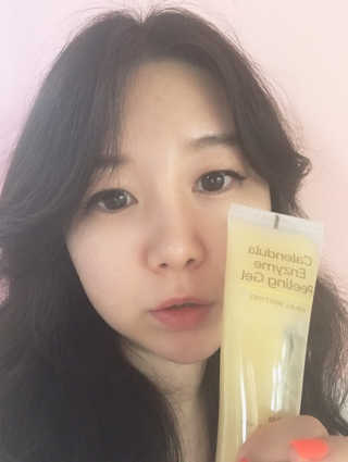 타임인네이처 [더메디닥터] 카렌듈라 엔자임 필링젤 — 5점을 준 리뷰어가 2019년 4월 올린 사용 사진