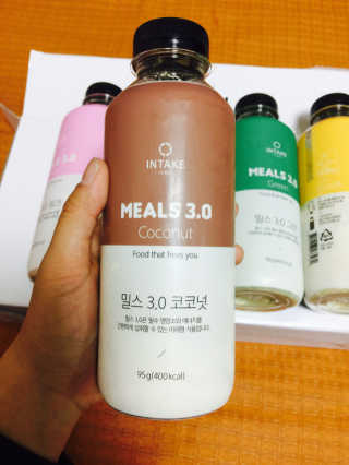 인테이크 밀스 3.0 Trial Kit(보틀형 5종) — 4점을 준 리뷰어가 2017년 4월 올린 사용 사진