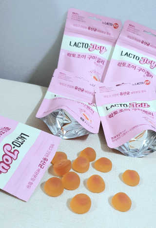락토조이 구미젤리 복숭아맛 — 5점을 준 리뷰어가 2019년 10월 올린 사용 사진