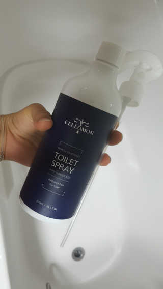 셀로몬 토일렛 스프레이 500ml — 4점을 준 리뷰어가 2018년 5월 올린 사용 사진