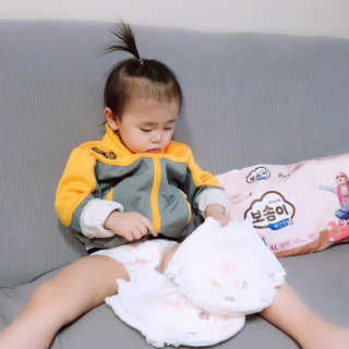 보솜이 액션핏 팬티형 — 5점을 준 리뷰어가 2019년 3월 올린 사용 사진