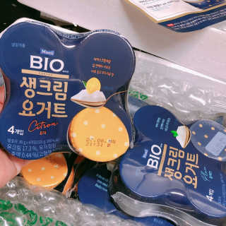 [매일 바이오] 생크림요거트 플레인 12개 + 유자 12개 — 5점을 준 리뷰어가 2019년 6월 올린 사용 사진