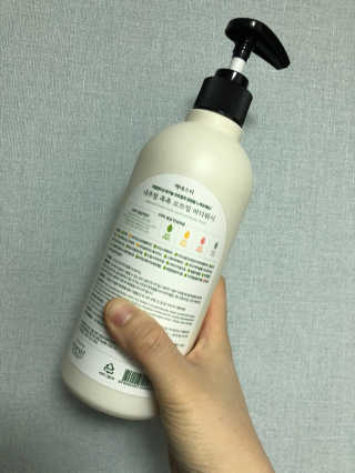 (주)에네스티 내추럴 촉촉  오트밀 바디워시 500ml — 5점을 준 리뷰어가 2020년 1월 올린 사용 사진